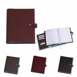 Agenda borsello settimanale  con ciappa refilabile 17x24