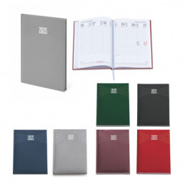 Agenda settimanale 2025 17x24 vari colori