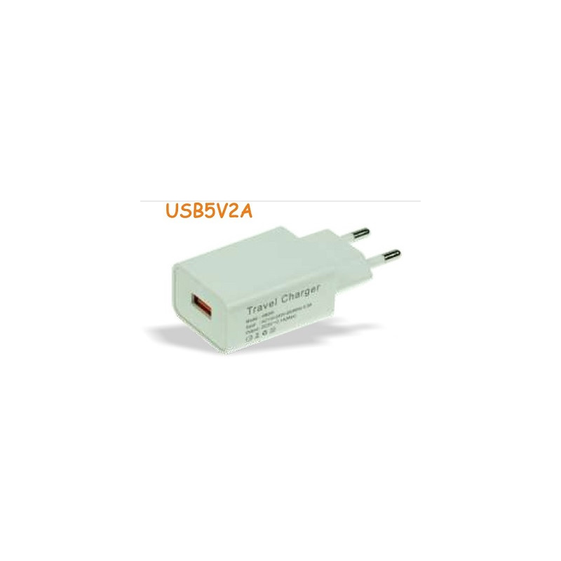 Alimentatore universale usb 5v- 2,1A  per dispenser / termoscanner D1200