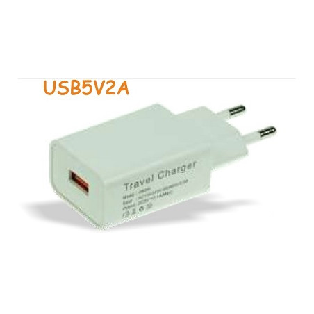 Alimentatore universale usb 5v- 2,1A  per dispenser / termoscanner D1200