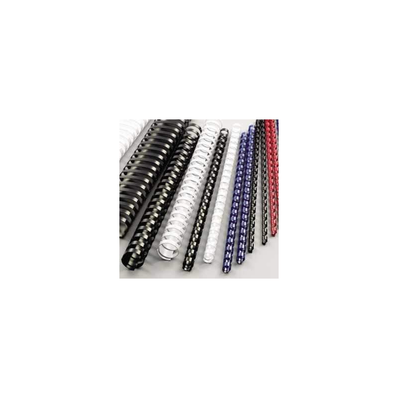 Anelli in plastica 19mm bianco 100pz