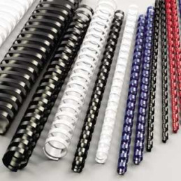 Anelli in plastica 38mm bianco 50pz