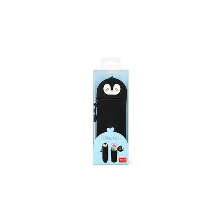 Astuccio 2 In 1 Morbido Silicone KAWAII LEGAMI - Penguin