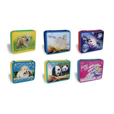 Astuccio 2 zip completo GRANDE organizzato completo Balmar