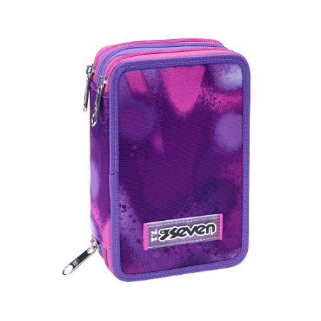 Astuccio 3 zip Seven bubble street