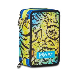 Astuccio 3 zip Seven SJ ever writer boy