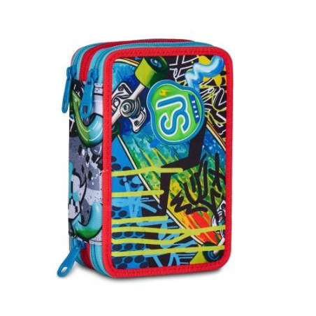 ASTUCCIO 3 ZIP SJ GANG BOY SHARKY SKATE Seven