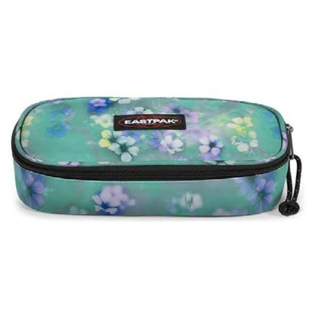 Astuccio bustina organizzato Eastpack Oval Single Flora Fade Aqua