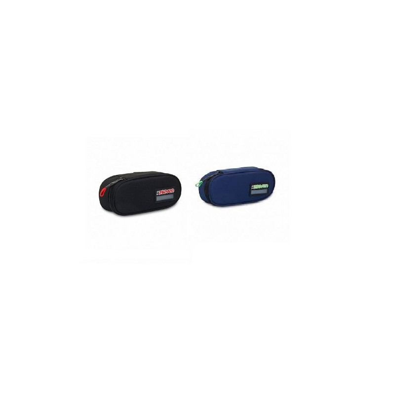 Astuccio bustina organizzato Seven round plus FREETHINK UNISEX blu / nero  (19,90)
