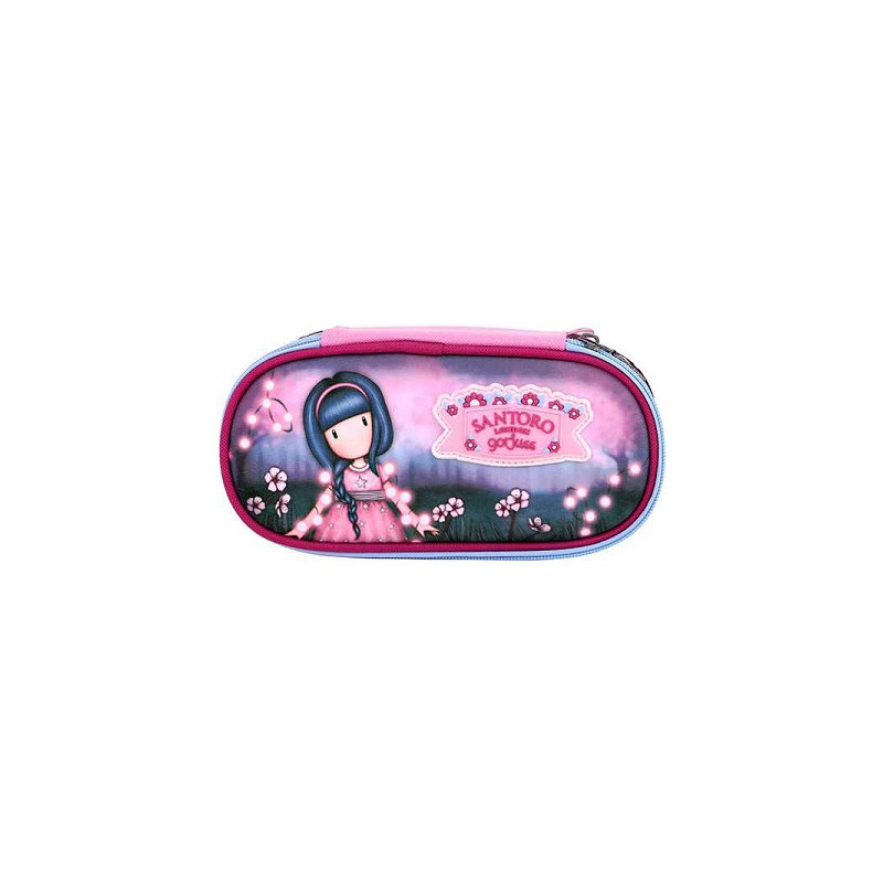 ASTUCCIO OVALE con zip FIREFLY DAWN santoro GORJUSS around