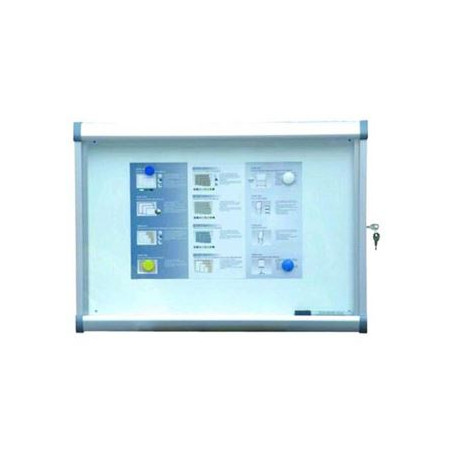 Bacheca da interno 70x92 anta battente (9 A4)