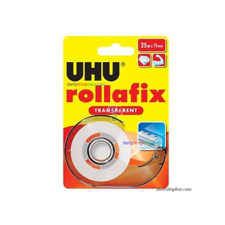 Biadesivo con chiocciola Rollafix