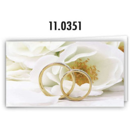 Biglietti bomboniere prefustellati matrimonio 100pz