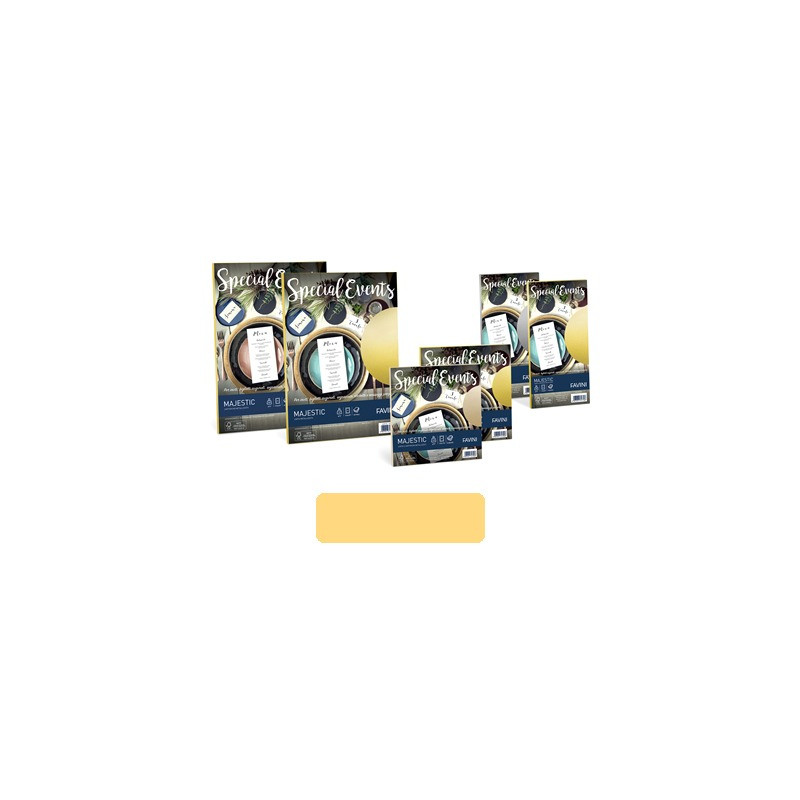 Biglietti e buste 17x17 special events oro 5+5pz