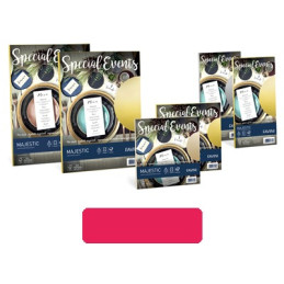 Biglietti e buste 9x14 special events rosso 5+5pz