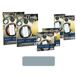 Biglietti e buste 9x14 special events silver 5+5pz