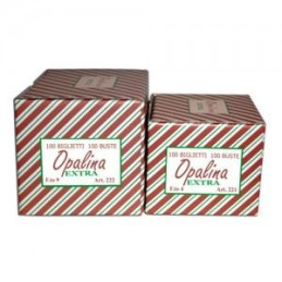 Biglietti e buste f.to 4 mis 7,2x11 bianchi 100+100pz