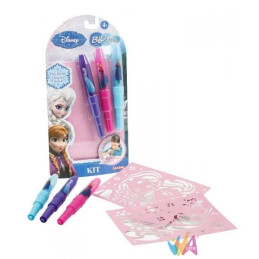 Blopens Frozen kit 3pz effetto aerografo