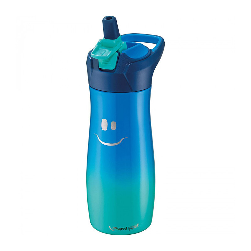 Borraccia in acciaio 580ml blu Maped