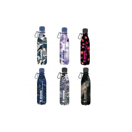 Borraccia in acciaio termica SEVEN  invicta Acciaio INOX doppia parete 500ml (fantasia a scelta )(€15,90)