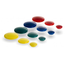 Bottoni magnetici d.20 blu 12pz