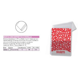 Busta con bottone A4 4 fori a soffietto con pattella e bottone