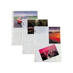 Buste 4 fori 10x15 su A4 Sei Atla Foto 10pz.