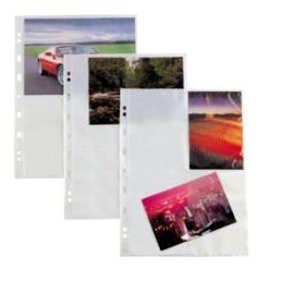 Buste 4 fori 13x18 su A4 Sei Atla Foto 10pz.