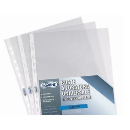 Buste 4 fori 23x33 25pz Favorit