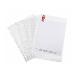 Buste 4 fori A4 liscie spessore MEDIO 50pz Siam