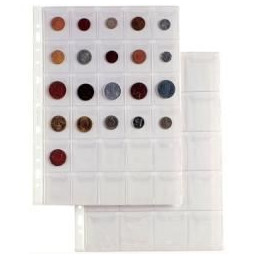 Buste 4 fori A4 per monete a 20 tasche 10fg