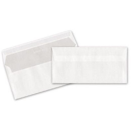Buste bianche 11x23 s/finestra 150pz