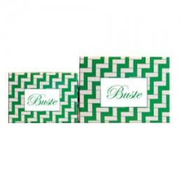 Buste bianche 7,5x11,2  f.to 4 bianche 100pz