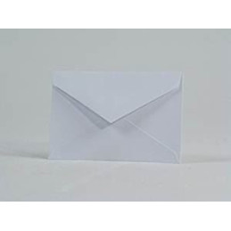 Buste bianche opalina n.4 7,5x11,2 80gr. 500pz