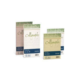 Buste Calligraphy algae 12x18 90gr.  25pz