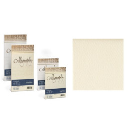 Buste Calligraphy Canvas 12x18 100gr. avorio 25pz