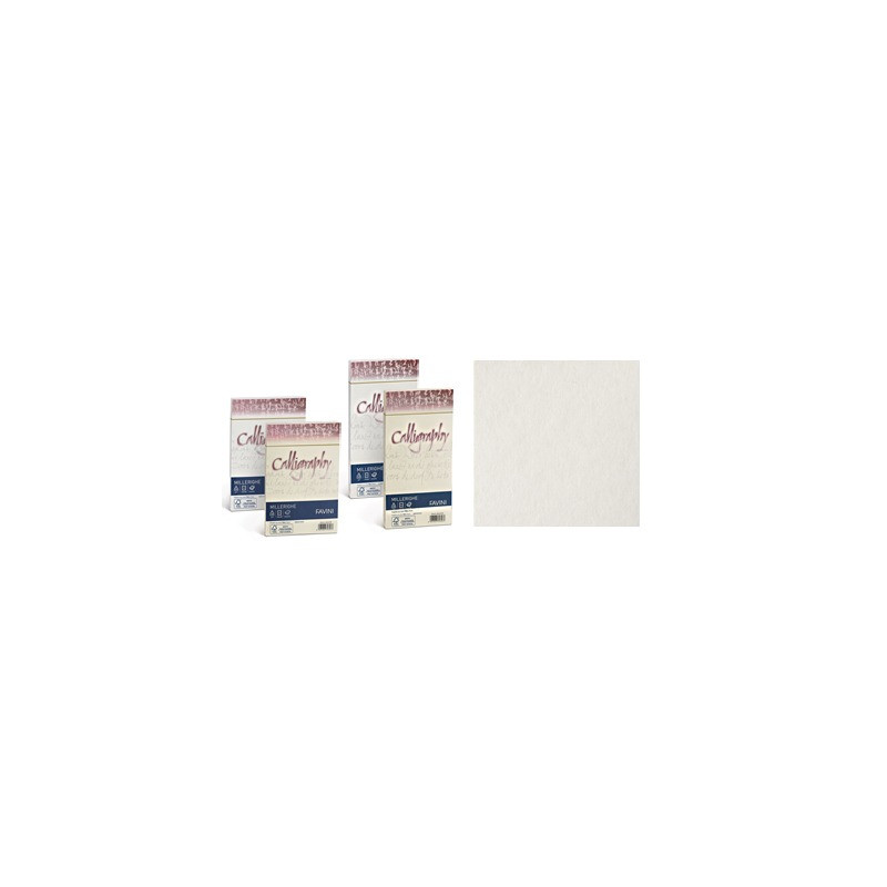 Buste Calligraphy Millerighe 12x18 100gr. bianco 25pz