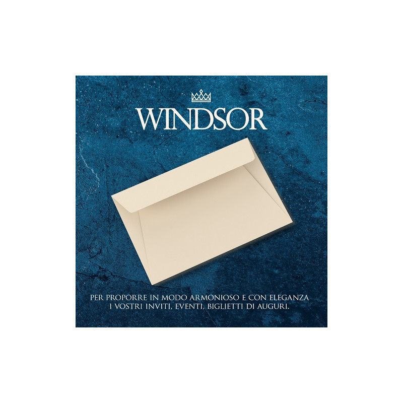 BUSTE IN CARTA PREGIATA windsor 120gr cand. 12x18cm