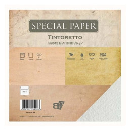 Buste Special Paper tintoretto avorio 95gr 17x17mm 25pz