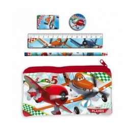 Bustina Planes contiene: matita, gomma, righello e temperamatite- ideale come gadgets,compleanno, festa