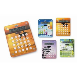 Calcolatrice da tavolo FUNNY COLOR 14,8 X12 CM.