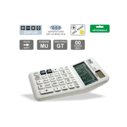Calcolatrice da tavolo 12 cif. doppia alimentaz.