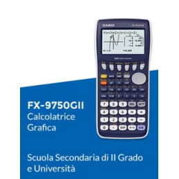 Calcolatrice Scientifica Casio FX-9750GII