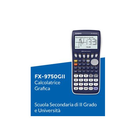 Calcolatrice Scientifica Casio FX-9750GII