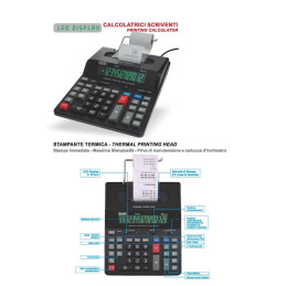 Calcolatrice scrivente Termica wiler