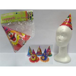 Cappellini per feste con elestico 6pz