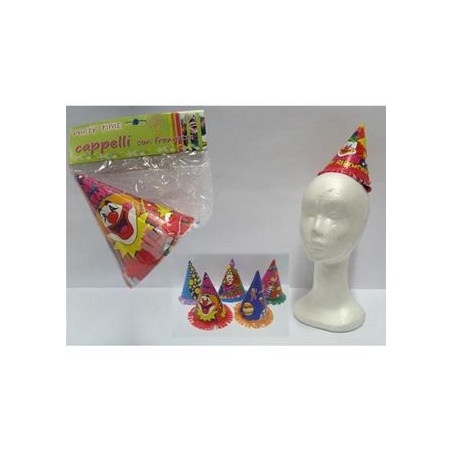 Cappellini per feste con elestico 6pz
