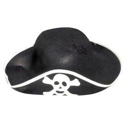 Cappello Pirata / Corsaro in feltro