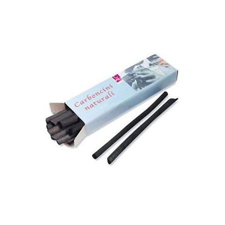Carboncino da 3-4mm 18pz