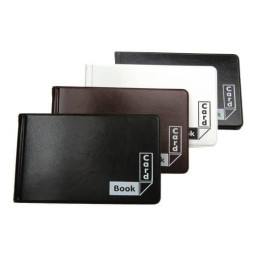 Cardbook Alplast Classic a 12 scomparti similpelle
